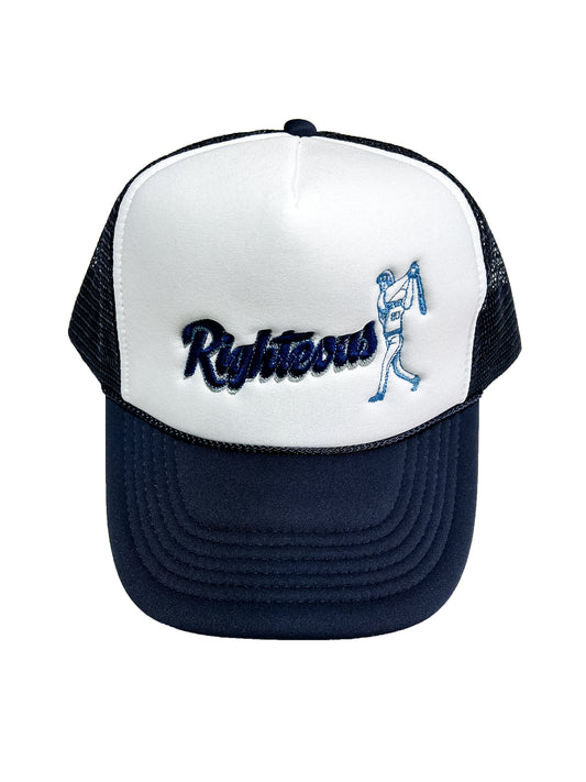 Home Run Trucker Hat (Navy)